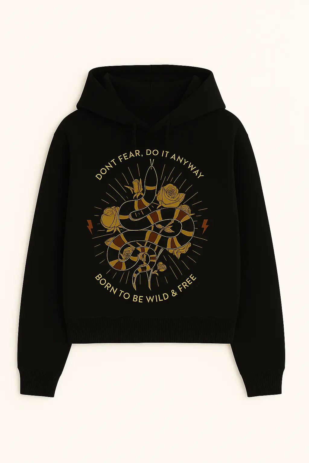 Graphic Hoodie - Don't Fear